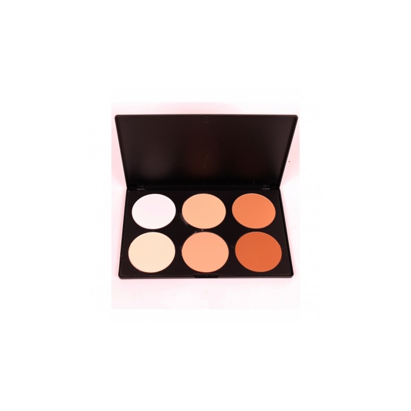 Newmacy 6 lı mat pudra paleti