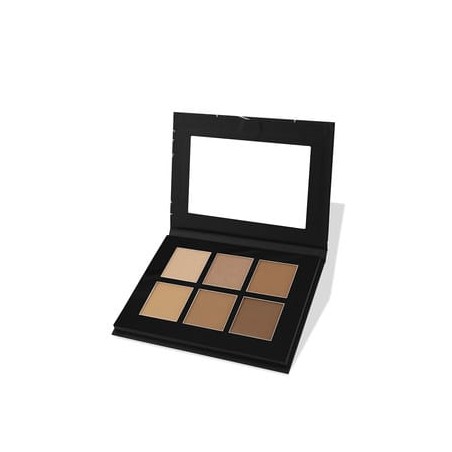 Newmacy 6'lı Aydınlatıcı&Kontür Paleti - Highlighter&Contour Pro 6 Colors Palette 01 Light