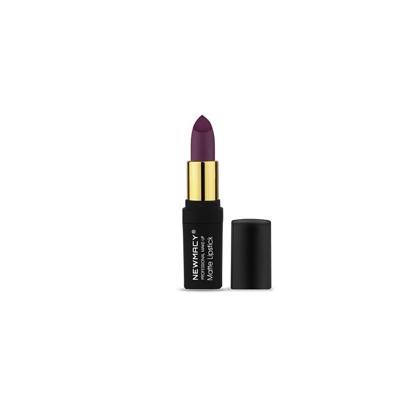 Newmacy Mat Ruj - Matte Lipstick 109 Profesyonel Damson