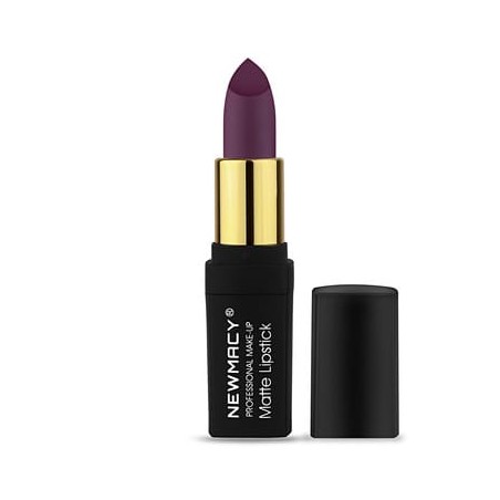 Newmacy Mat Ruj - Matte Lipstick 109 Profesyonel Damson