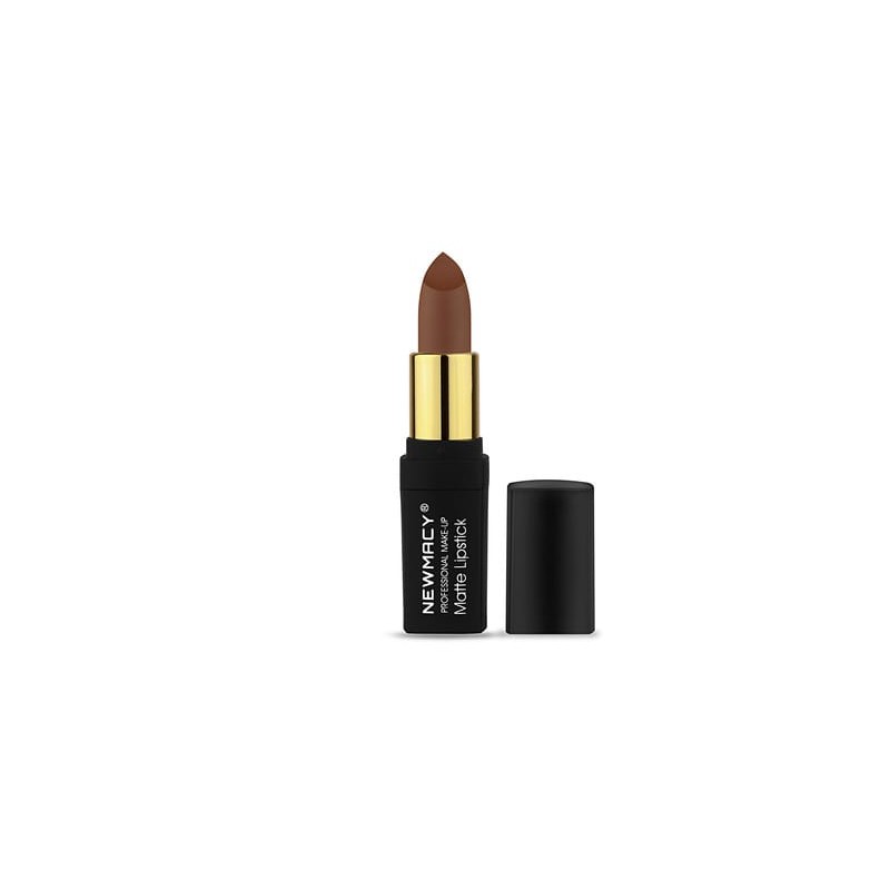 Newmacy Mat Ruj - Matte Lipstick 105 Profesyonel Brown