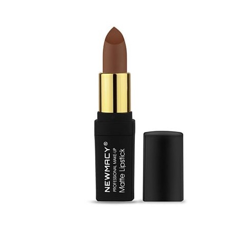Newmacy Mat Ruj - Matte Lipstick 105 Profesyonel Brown