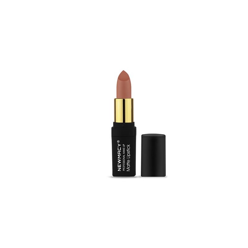 Newmacy Mat Ruj - Matte Lipstick 104 Profesyonel Orange